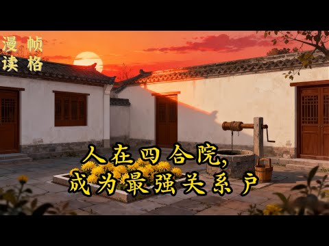 《人在四合院，成为最强关系户》【6/6】时代的列车高速行驶，魏来抵达影视剧中的四合院。 激活关系户系统，每半个月就能多一个亲戚。 面对一院子禽兽，为了自己能过上好日子，魏来选择先…… #穿越 #系统