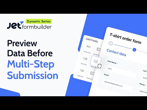 How to Preview Data in a Multi-Step Form Before Submission in WordPress | JetFormBuilder