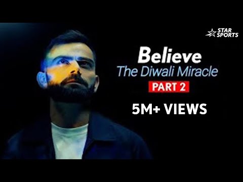 BELIEVE: The Diwali Miracle Part 2 - From belief to history, Virat’s T20 WC 2022 heroics | #INDvPAK