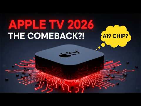 Apple TV 8K 2026 LEAKED! A19 Benchmarks Are INSANE 😱 Price Shock!