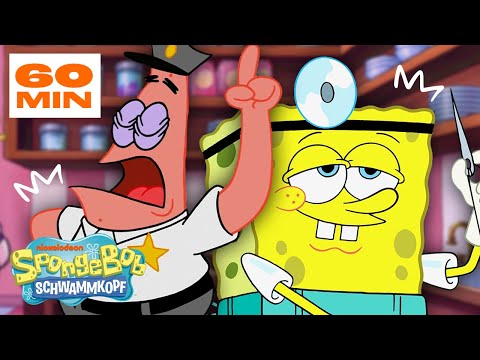 SpongeBob | Alle Jobs von SpongeBob & Patrick! 🧽⭐️ | 60+ Minuten Compilation| SpongeBob Schwammkopf