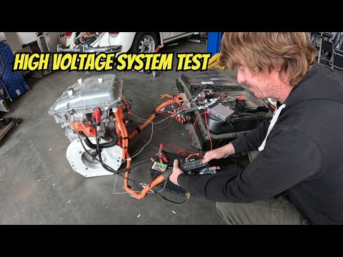Bench Testing Resolve-EV VCU with 2025 60kwh Nissan LEAF System