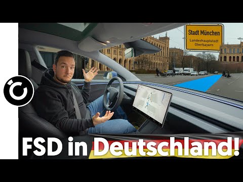Tesla FSD in Deutschland! Wie gut ist es wirklich in München?