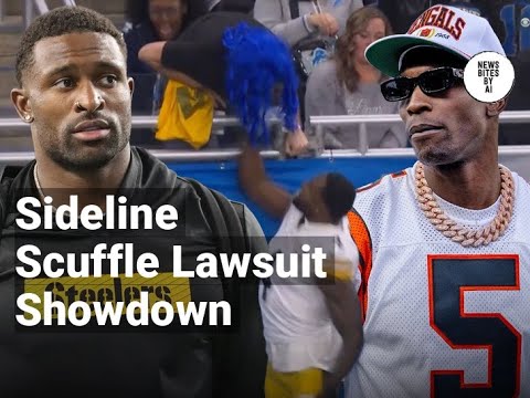 Lions fan sues over DK Metcalf sideline clash, seeks $100M