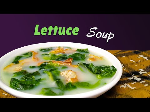 Lettuce Soup Recipe (Easy & Quick Lettuce Recipes!)