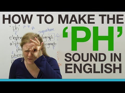 Learn English - How to make the 'PH' sound