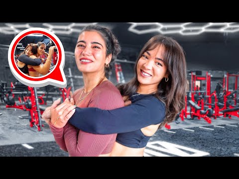 GYM DATE w/ CINNA… (we hit it off) 