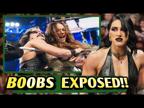 NIA JAX DEFEATED🛑 Rhea Ripley ends the GIANT, Nia Jax Career with a Vicious right BLOW to the chin.