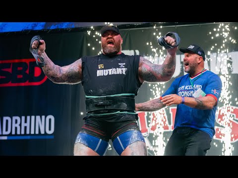 510kg / 1,124lb WORLD RECORD Deadlift | Hafthor Björnsson + My 10th Giants Live win! 