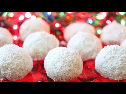EASY Christmas Snowballs - Pecan Balls - So Easy, ANYONE Can Make These