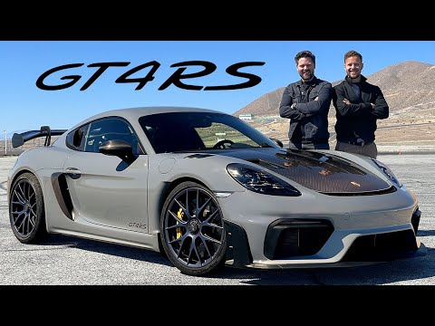 2022 Porsche Cayman GT4 RS Review // LOUD NOISES