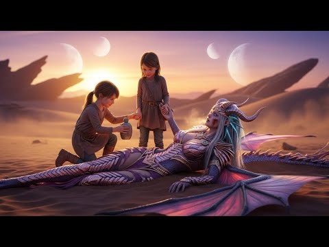 He was a Lonely Human Veteran… Until His Daughters Brought Home a Beautiful Dragon Woman. SCi-Fi HFY