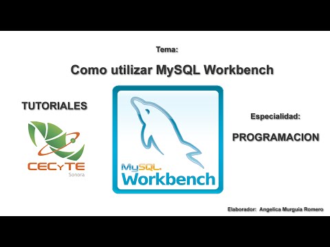 Tutorial como usar Workbench, crear diagramas, tablas, relaciones y manipular registros