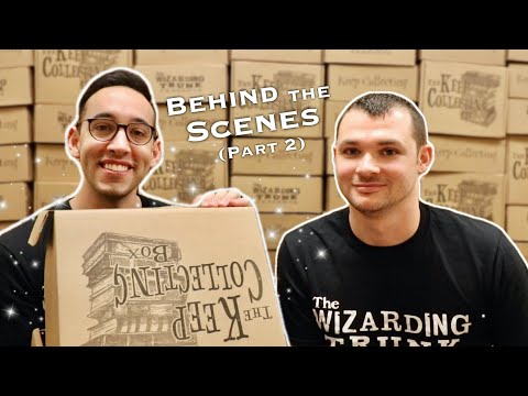 Wizarding Trunk BEHIND THE SCENES Part 2 | Developing The Keep Collecting Box