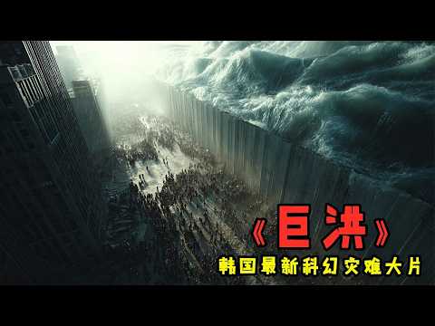 2025韓國科幻大片《巨洪》，隕石撞擊冰層融化，超級洪水吞噬地球！