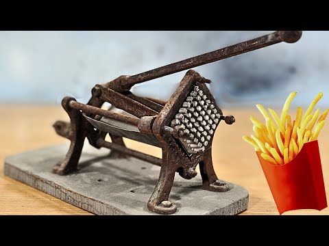 Old French Fry Cutter Restoration!