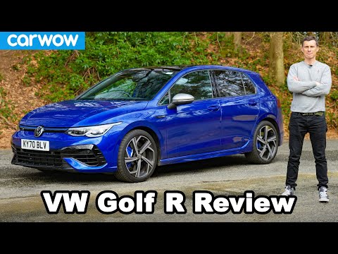 VW Golf R 2021 review: see how quick it really is 0-60mph!