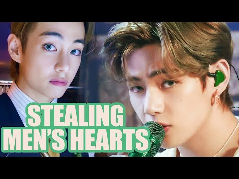 Kim Taehyung (BTS V) stealing men's hearts with his dynamite