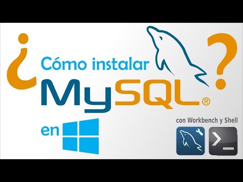 ¿Cómo instalar MySQL en Windows 10?