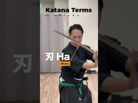 Katana Terms (Blade) for Budo Trainees