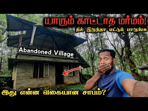 தில் இருந்தா பாருங்கள் 😲The house that turned a village into hell #village #horror #forest #mystery 