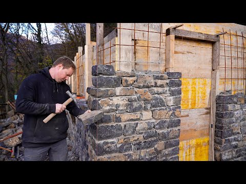Building a Stone Building by Hand!