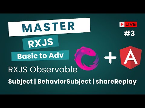 RxJS Operators in Angular 🚀 | Subject | BehaviorSubject | shareReplay | API Catching  | #3