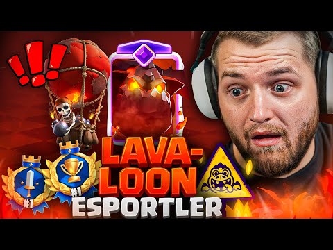 😨🔥LAVA-LOON Deck von Platz 1 der WELT coaching! | Clash Royale F2Pass Account Grand Challenge!