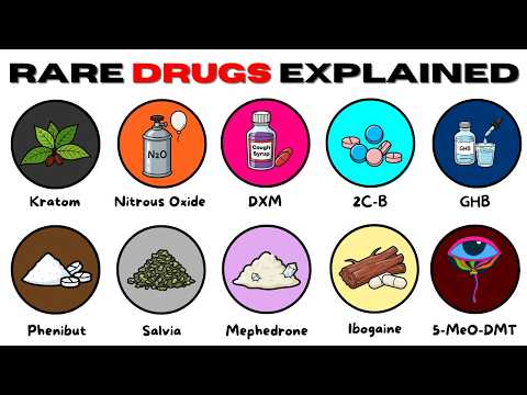 Every Rare Drug & Its Effects Explained in 21 Minutes