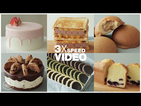 #67 영상 3배속으로 몰아보기 : 3x Speed Video | 4K | Cooking tree