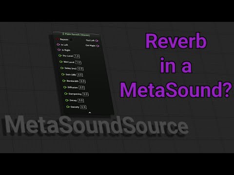MetaSound Reverb Node | Unreal Engine 5.5