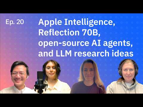 Apple Intelligence, Reflection 70B, open-source AI agents, and LLM research ideas