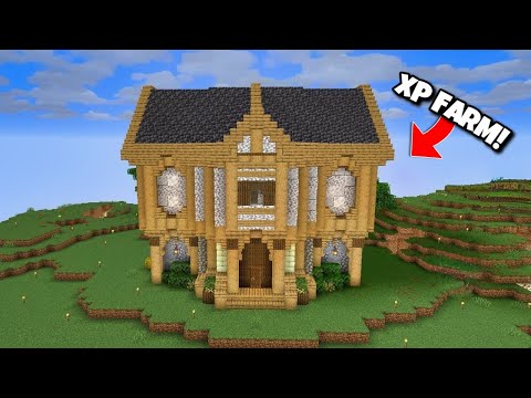 I Built The Most OVERPOWERED XP Farm In My Minecraft World!