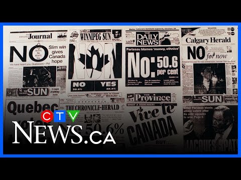 A look back at Quebec’s 1995 sovereignty referendum