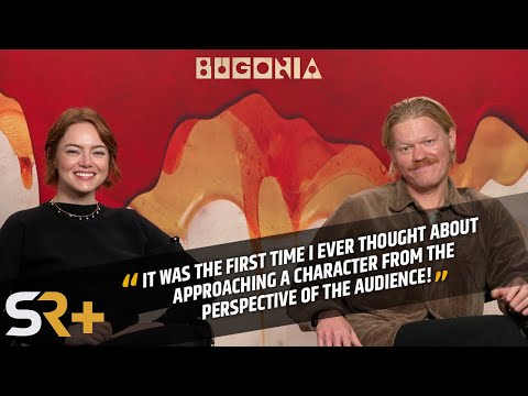Bugonia Stars Emma Stone & Jesse Plemons Explain How They Approached Their Wacky Characters