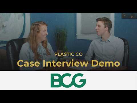 BCG Case Study: Plastic Co
