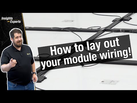 Wire Management Tips for Rail-less Solar Mounting - Part 2