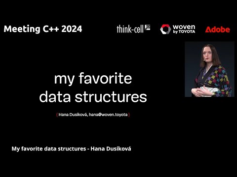 My favorite data structures - Hana Dusíková - Keynote Meeting C++ 2024