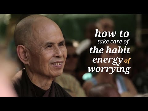 How to Take Care of the Habit Energy of Worrying | Thich Nhat Hanh (short teaching video)