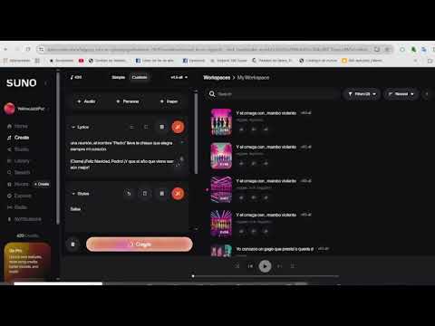 Hazle una canción personalizada a quien quieras con Suno AI.