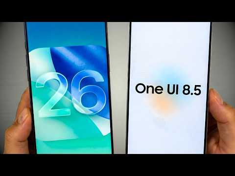 One UI 8.5 vs iOS 26 - IT'S NOT EVEN CLOSE ANYMORE!
