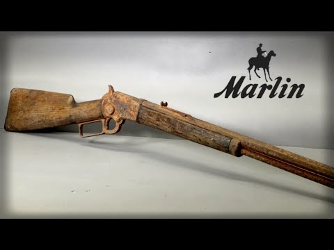 Restoring Seized up 1910 Marlin Lever action .22 M1897  (with test firing). #restoration