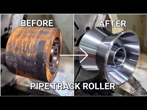 Pipe Track Roller | CNC Lathe Machining