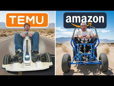 Temu Vs Amazon Electric Go Karts!