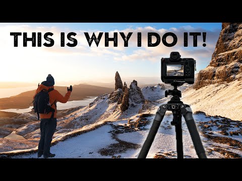 Epic Winter hike to Photograph a Stunning Sunrise