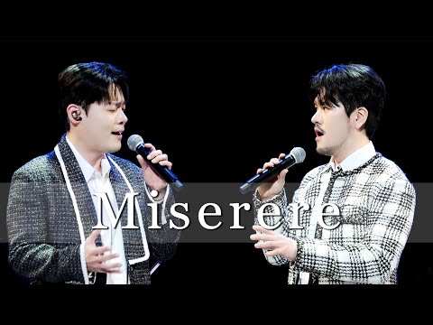 [4K] [Multi-cam] Miserere - 유채훈 & 정민성 ( 25.12.20 LA POEM Premium Showcase Live in Tokyo 2025 )