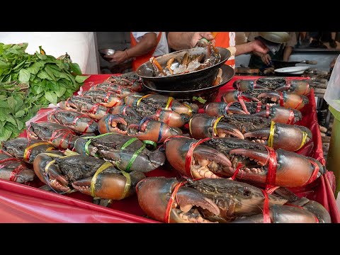 태국 가면 꼭 먹어 봐야하는 머드크랩 국수와 코코넛 젤리, 아이스크림 / Must Try! Thai Mud Crab Noodles with Coconut Jelly