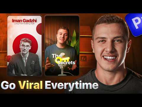 How to Edit Viral Instagram Reels using ONLY Premiere Pro! (Beginner’s Guide)