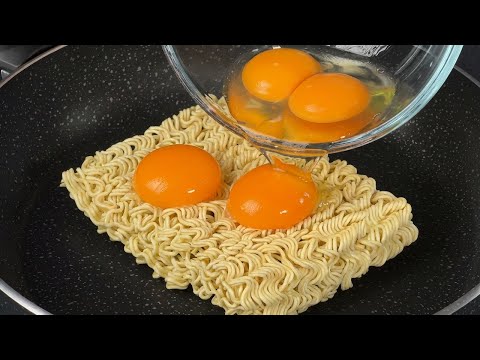 Instant noodles with eggs are better than pizza! I do it for every party!