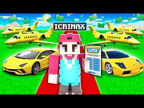 Ich GEWINNE im LOTTO in Minecraft! 🤑